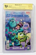 CBCS 9.6, NM Plus, DISNEY Monsters, Inc. #1, 2013, Signed Mary Gibbs w/Remark