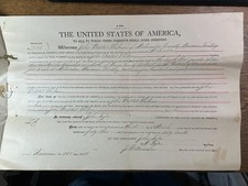 1843 LAND GRANT (160 acres) in Milwaukee, Wisc. - To: John Baptist Thibean