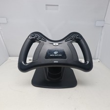 Sega Saturn Arcade Racer Steering Wheel MK-80304 Black Controller