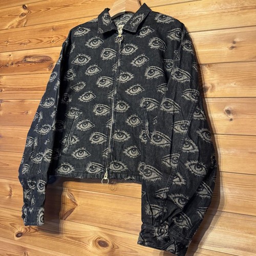 Rociador de mezclilla KAPITAL 12 oz Speakeasy Jkt 3 #EC ZGA - Imagen 4 de 8