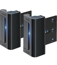 10 Pack Home Security Door Reinforcement Locks   Childproof   Heavy Duty   Black