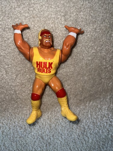 1990 WWF Hulk Hogan Hasbro Series 1 Wrestling Acti...