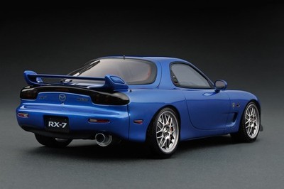 ignition model IG3607 1/18 MAZDA RX-7 FD3S Spirit R Type A Blue