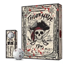 TaylorMade TP5 pix Pirate Limited Edition Golf Balls 1 Dozen (12 Golf Balls)