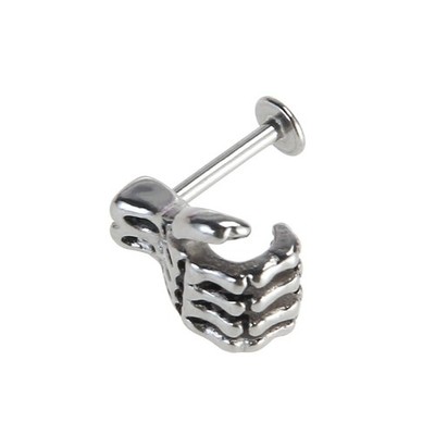 Skeleton Hand Lip im Hip-Hop-Stil Lip Piercing für die
