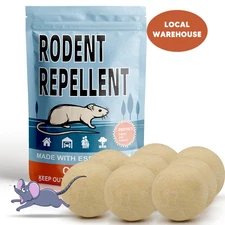 Mice Repellent Indoor and Outdoor, Mouse Deterrents That Work, 8-Pack 