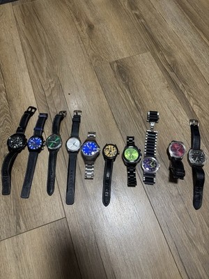 Android USA Watch Collection Lot Of 10 Rare! Automatic Swiss Chronograph