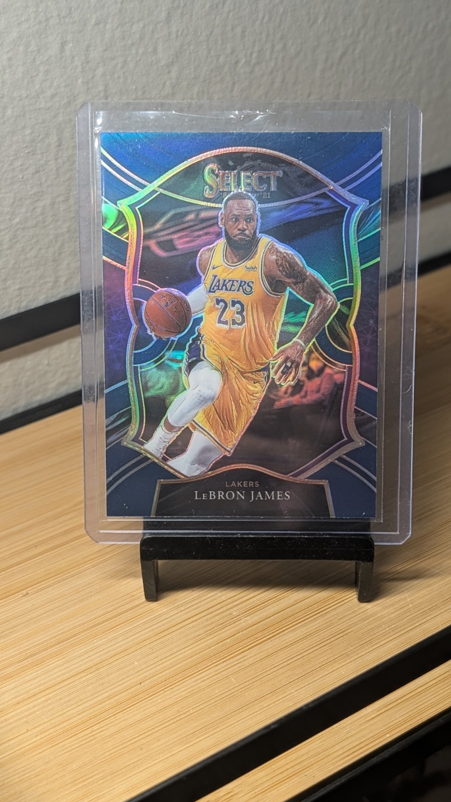 2020-21 Panini Select - Concourse LeBron James #23 Blue Prizm
