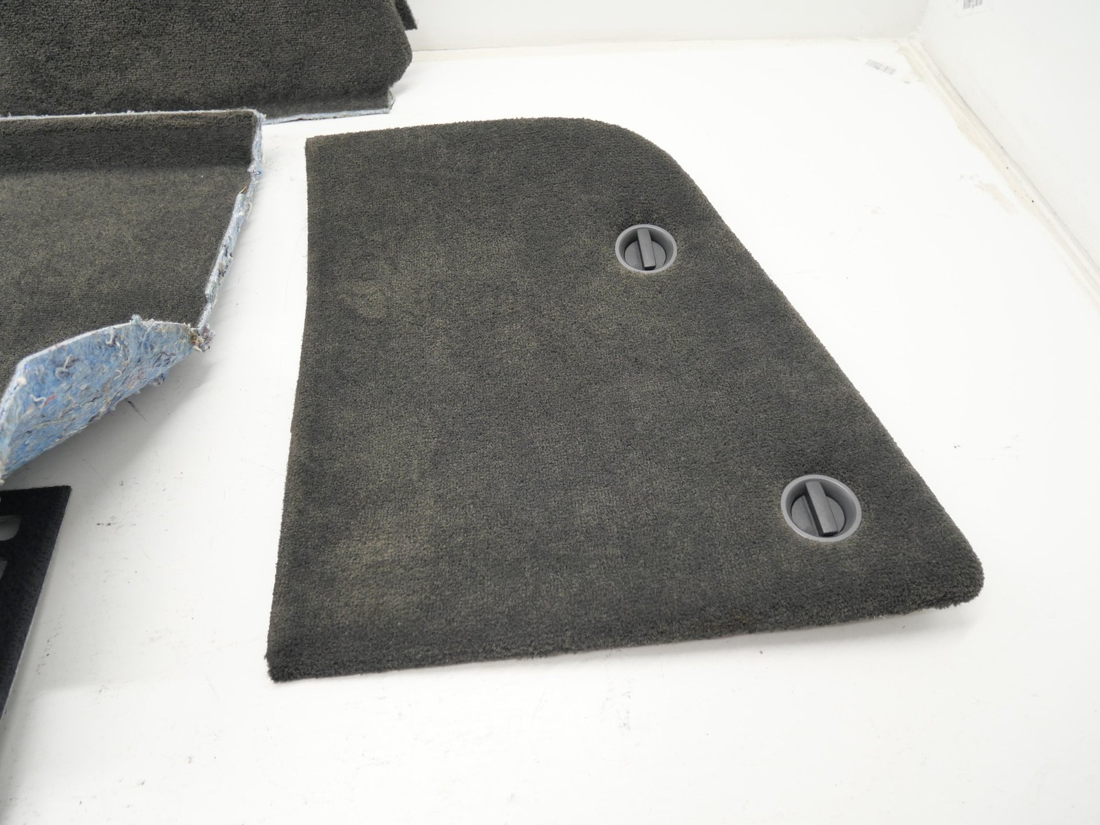 2005 Bentley Continental GT Interior Trunk Carpet Liner Trim Panel Set Black OEM