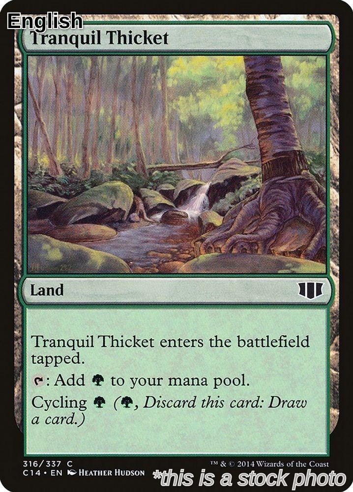 Tranquil Thicket [C14 - 316MagicLPCommonEN