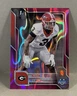 🔥Topps 2025 Bowman University Chrome 1st Bowman Pink Lava CJ Allen #140 Georgia