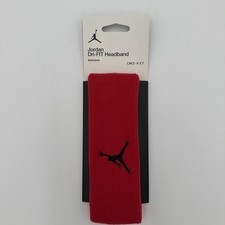 NEW Nike Air Jordan Dri Fit Jumpman Headband/Sweat Band, Red