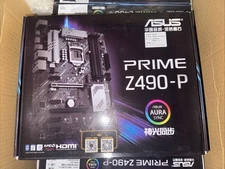 ASUS PRIME Z490-P Motherboard Intel Z490 LGA 1200 ATX With Original Box