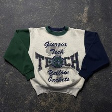 Vintage 90  s Georgia Tech Pullover Sweatshirt