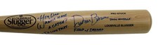 Dwier Brown Autographed Louisville Slugger Baseball Bat 