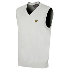 Lyle & Scott Herren 2026 V-Ausschnitt leichte atmungsaktive &auml;rmellose Golfweste