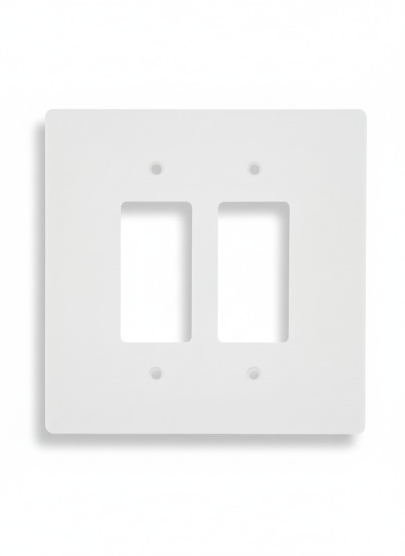 6"x6" Oversize GFCI Outlet Cover, Large Electric Wall Plate,