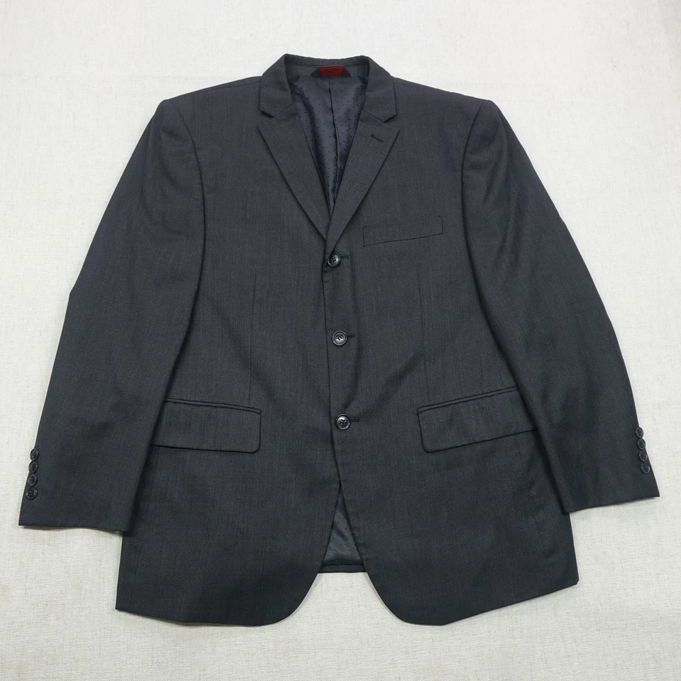 Traje Linea Uomo Para Hombres 42 Chaqueta Corta 36 Cintura Pantalones Lana Calce Clásico 2 Piezas Foto 2 de 4