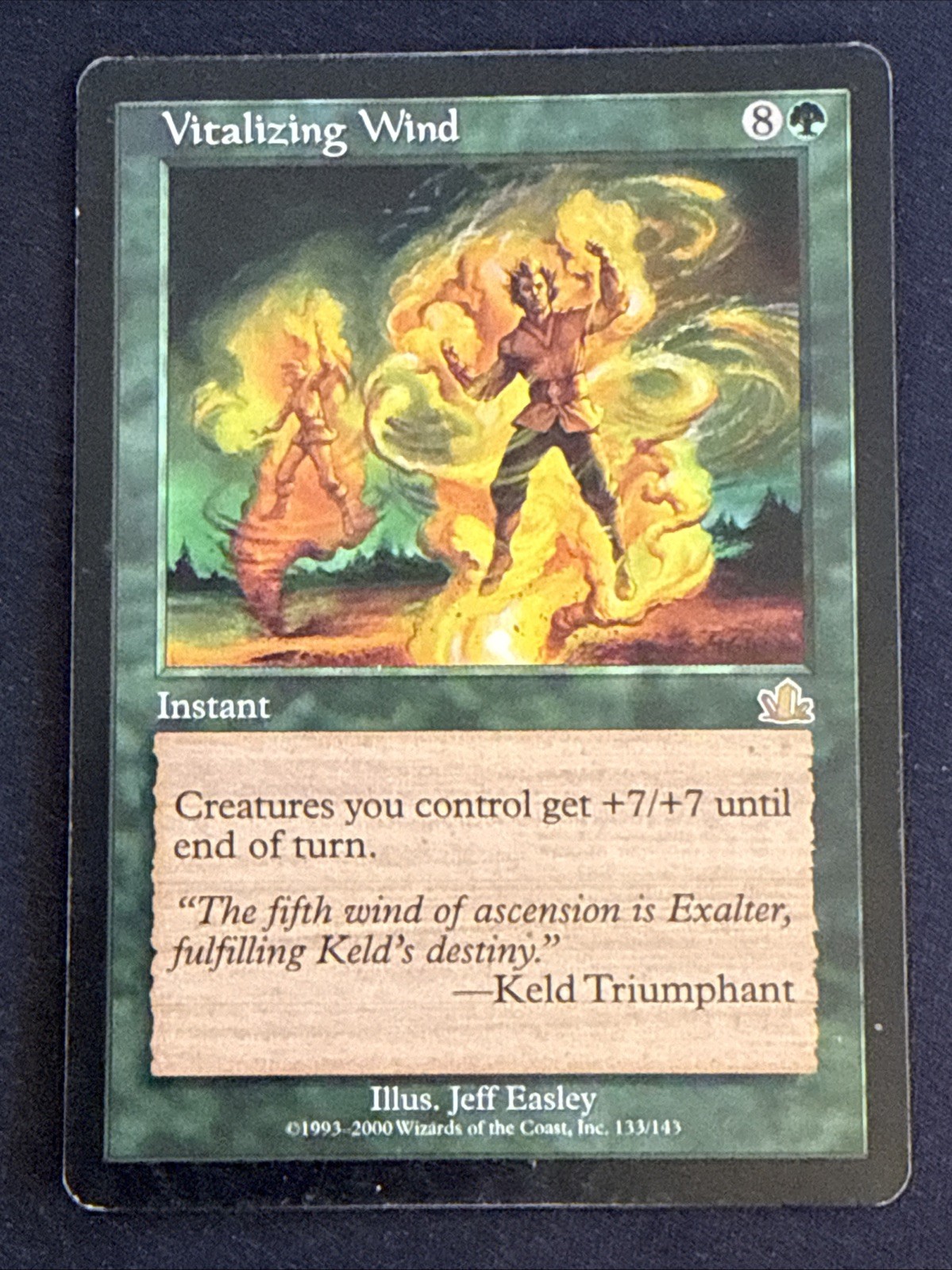 1x Vitalizing Wind (133) Prophecy MP MTG Magic the Gathering x1 MKE