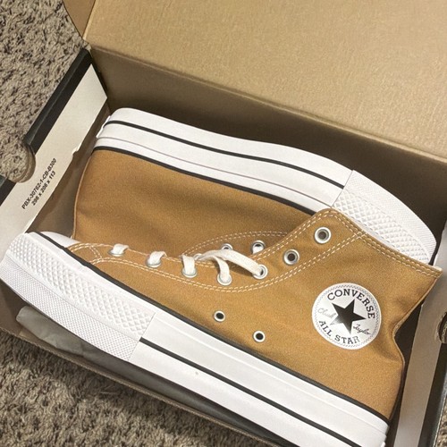 Converse Chuck 70 High Top Canvas Sneaker Brown Gingersnap/White/Black