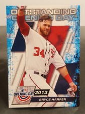 2021 Topps Opening Day ⭐Outstanding Opening Day⭐ Bryce Harper #OOD-4 Phillies 
