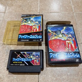 Nintendo Famicom Fire Emblem: Shadow Dragon & the Blade of Light CIB COMPLETE