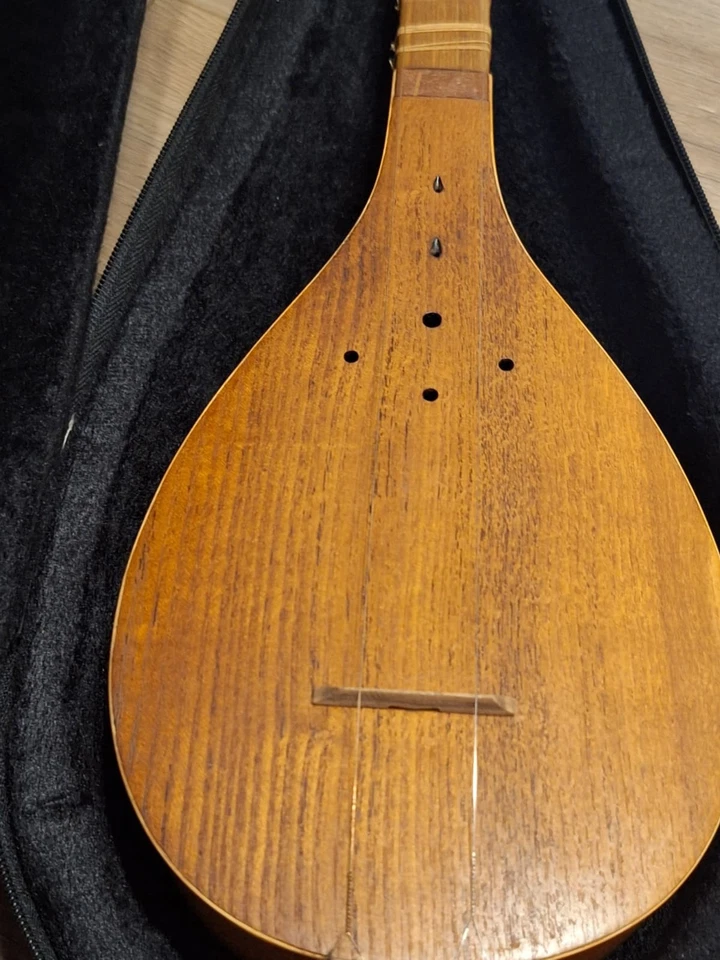 Strumento persiano iraniano Sehtar Setar nuovo con custodia, corde e tasti - Immagine 4 di 4