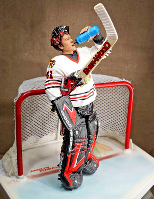 McFarlane NHL 4 Jocelyn Thibault Chicago Blackhawks Figur
