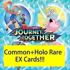 Journey Together Pokemon Singles - Holo, Reverse - Common - Choose your card!