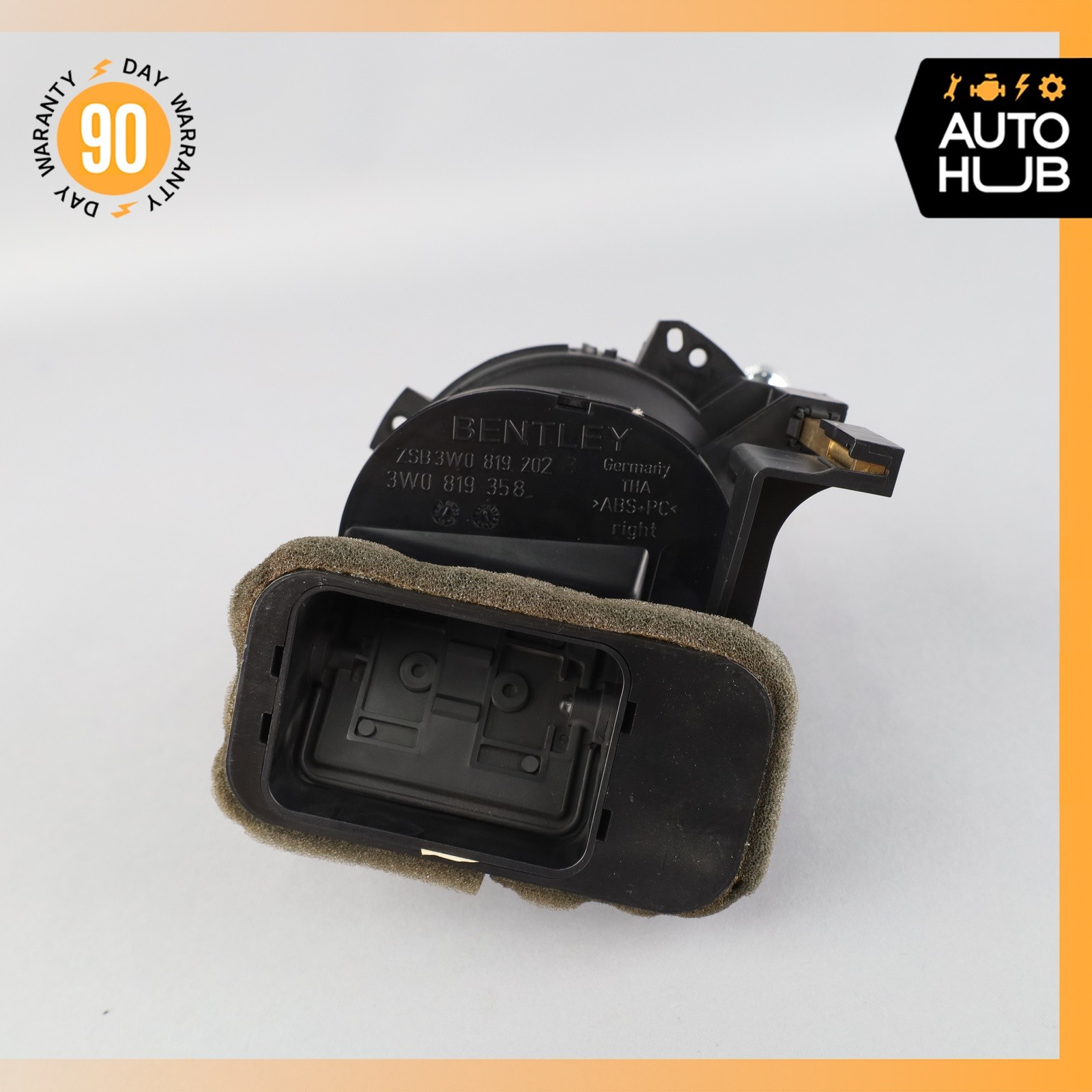 03-13 Bentley Continental Flying Spur Dash A/C Air Vent Grill Right Side OEM 39k