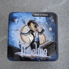 Timeline Music & Cinema Game Missing 5 Cards Asmodee 2017 Historical Chronology