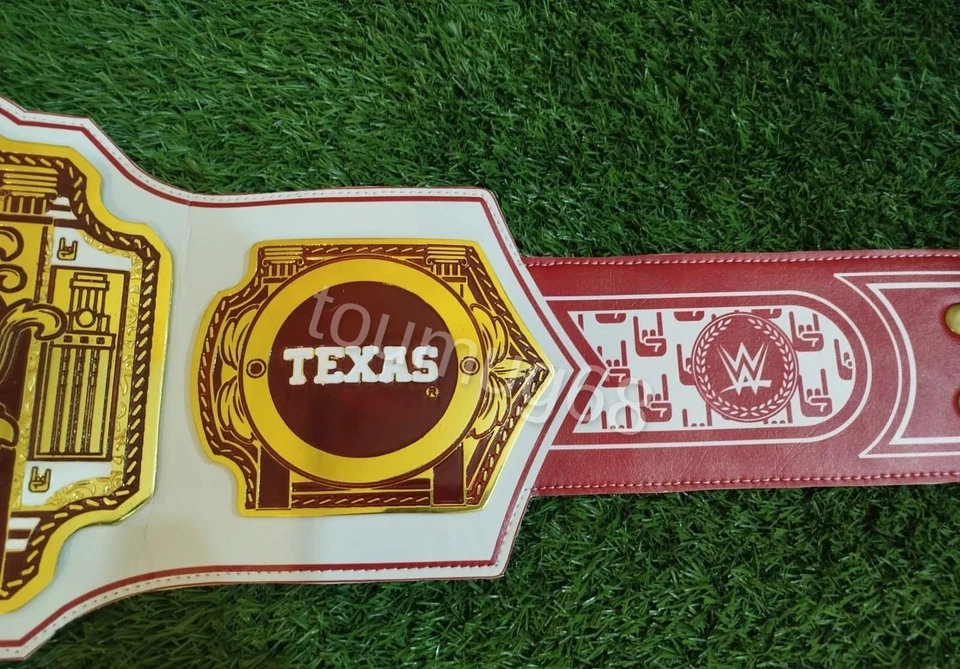 Cinturón de campeonato Texas Longhorns Legacy Title latón adulto tamaño 2 mm Foto 4 de 4