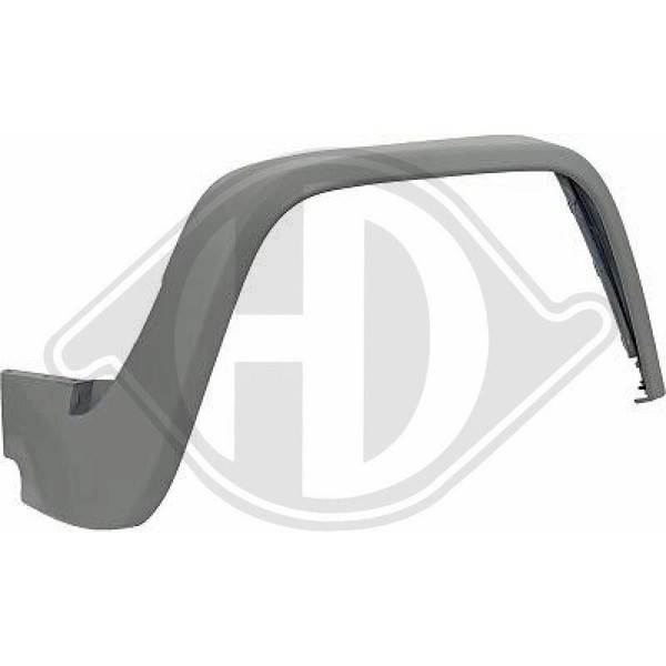 1X Verbreiterung KotflüGel Diederichs 1695062 FüR Mercedes Benz Mercedes Benz-image