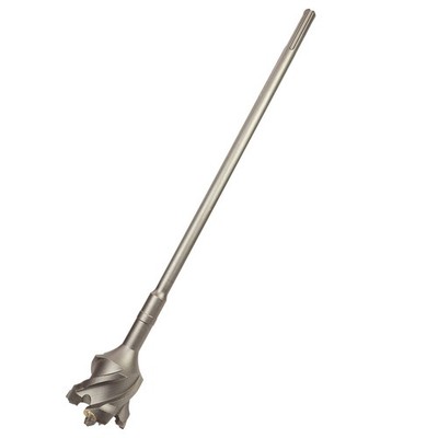 3-1/8 in x 20 x 24 SDS MAX Breakthrough Bit, 3-1/8'' x 24''