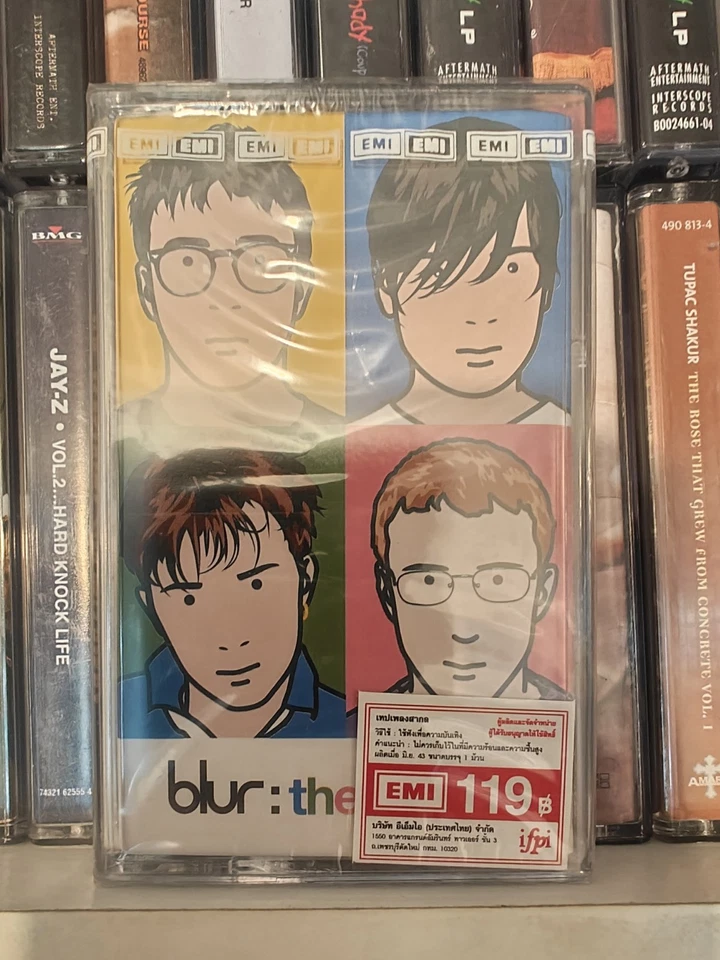 Blur Blur The Best Of FACTORY SEALED cassette compilation album - Image 2 of 4