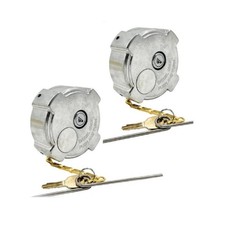 2Pcs Locking Diesel Fuel Cap with keys for Freightliner Cascadia Columbia 96-18