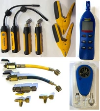 FIELDPIECE Charging and Air Kit, DIGITAL SLING PSYCHROMETER—69008, The CPS ABM-2