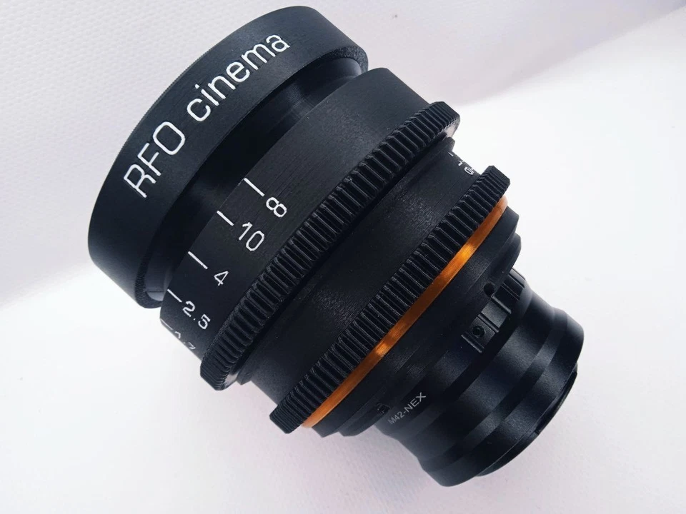 Rehouse Helios 44 2/58mm Cine lens Sony E mount Helios 44m-4 58mm f2 - Image 2 of 4