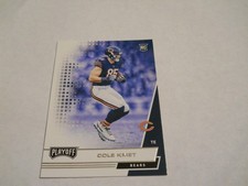 COLE KMET ROOKIE CARD CHICAGO BEARS 2020 PANINI PLAYOFF. rookie card picture
