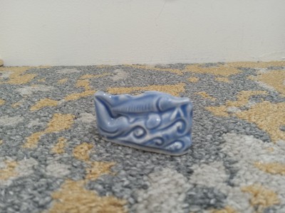VTG Wade Whimsies Red Rose Tea Miniature Figure England Sturgeon Fish 