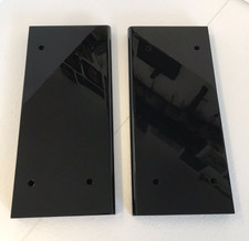 Seitenteile Paar Technics RS-1500 RS-1506 RS-1700 Nachbau Holz Side Panels Glanz