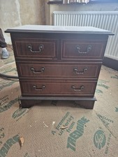 Mahogany four draw unit cd  unit