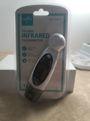 Medline Talking Digital Ear & Forehead Thermometer Model MD TH1002D New Sealed