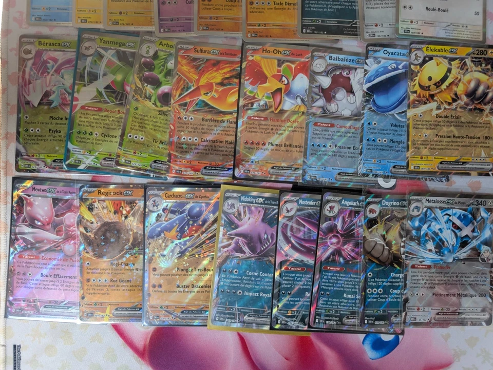 Lot Cartes Pokemon Set Quasi Complet Co/Unco/Holo/Ex EV10 Rivalités Destinées - Photo 3/4