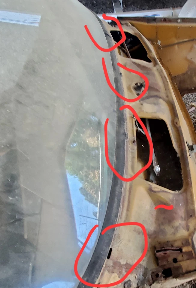 JUEGO DE 5 CLIPS DE CAPUCHA LIMPIAPARABRISAS DATSUN 620 ABS.  impreso en 3D  Foto 3 de 3