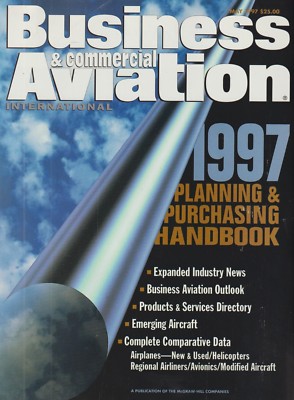 Business & Commercial Aviation (May 1997) Planning & Purchasing Handbook 