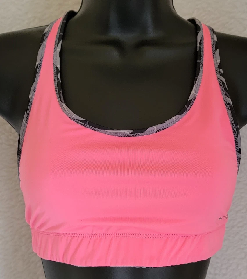 Sujetador deportivo para mujer c9 by Champion talla XS S X pequeño rosa negro gris reversible Foto 4 de 4