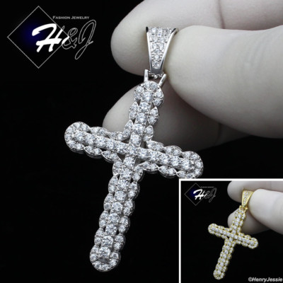 Collana con croce multipla di ArgentaJewel in argento sterling 925 e placcato oro 18 carati • Gioielli fatti a mano • Collana cristiana • Regalo per lei - Italia