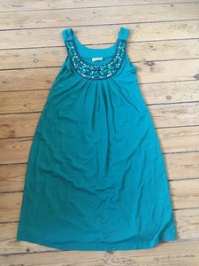 robe fluide verte emeraude
