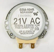 SSM-16HR MDPJ030BF Turntable Synchronous Motor FOR GE/LG/Samsung/Sharp Microwave